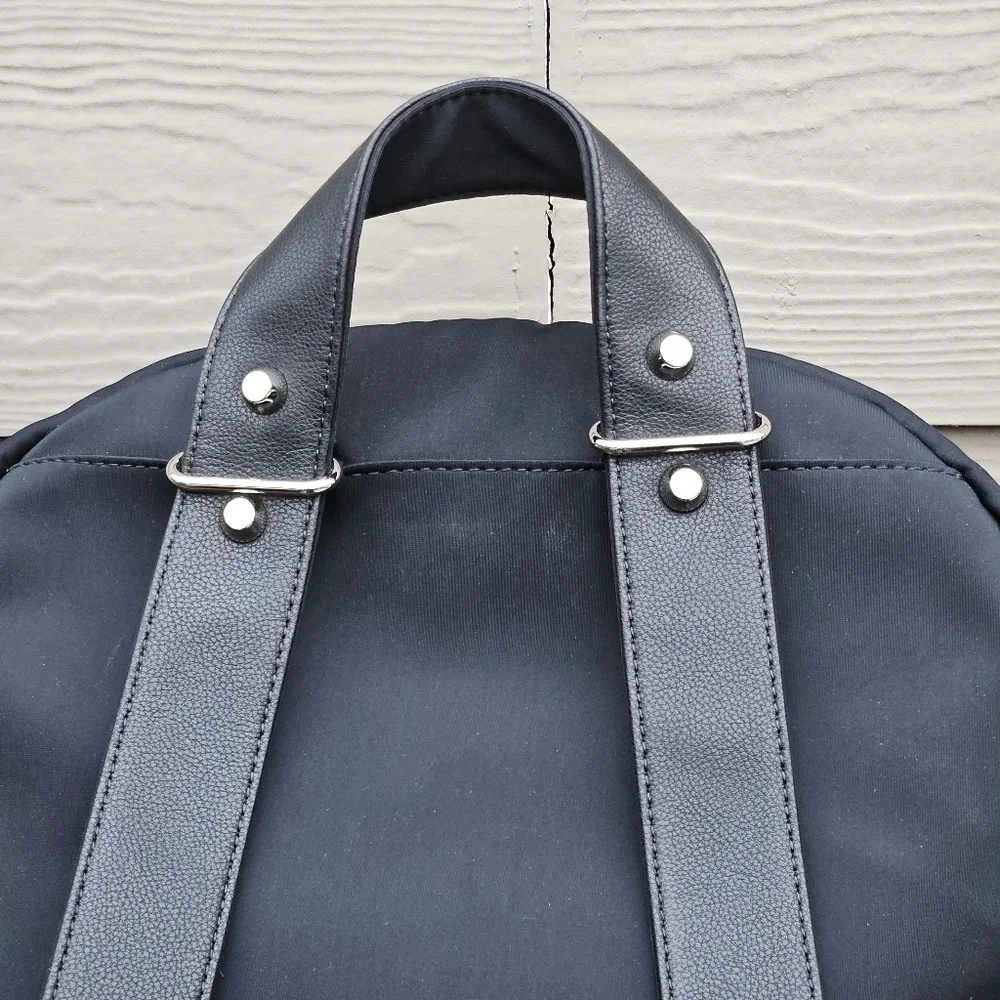 Haerfest x Mercedes Benz Limited Edition Black Nylon Vegan Leather Backpack Bag